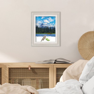 Trio White Wash Silver Polystyrene Wall Picture Frame