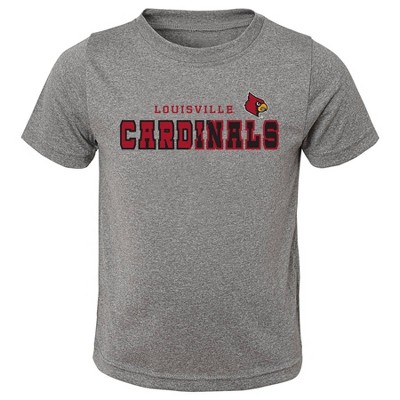 Ncaa Louisville Cardinals Women's V-neck Notch T-shirt : Target