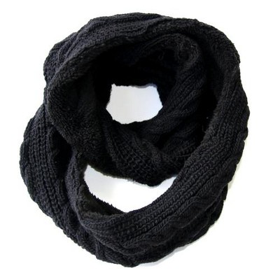 Trinitas Faux Shearling Lined Infinity Scarf_Nirvanna Designs