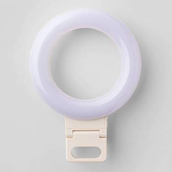 Tzumi Onair 8 Led Ring Light With Tripod Stand & Phone Holder : Target