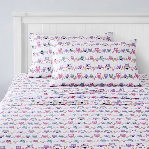 Kids' Printed Bright & Fun Microfiber Sheet Sets By Sweet Home Collection® - 1 of 4