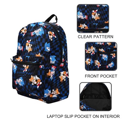 Sonic The Hedgehog Character Print Backpack - image 5