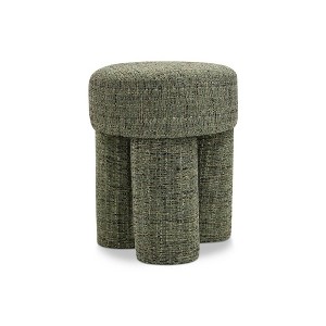 Meridian Furniture,Larson Polyester Fabric Ottoman/Stool - 1 of 4