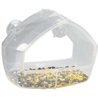 Perky-pet Wild Bird 1 Cups Plastic Window Bird Feeder 1 Ports : Target