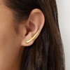 Ross-Simons 10kt Yellow Gold Curved Ear Climbers - 2 of 3