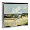 Stupell Industries Road Leading Home Countryside Floating Frame Canvas Art, Gray, 31" x 25" - 2 of 4