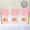 Big Dot of Happiness Sweet 16 - 16th Birthday Gift Favor Bags - Party Goodie Boxes - Set of 12 - image 2 of 4