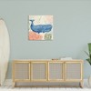 Stupell Industries Underwater Whimsical Whale Watercolor, 30" x 30" - 2 of 4