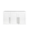Ridstar 35.43 in. W Stackable Wall Mounted Cabinet with Storage-White - 4 of 4
