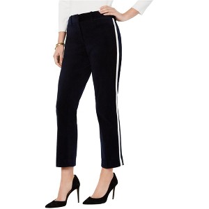 Tommy Hilfiger Womens Bristol Velour Casual Trouser Pants - 1 of 1