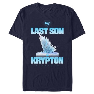 Mens Superman Krypton Fortress of Solitude T Shirt - 1 of 4