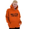 Don't Scare Me Funny Halloween Humor Hoodie Sweatshirt Women Men Brisco Brands - 3 of 4