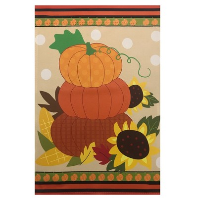 Northlight Pumpkins and Sunflowers Autumn Harvest Garden Flag 28" x 40"