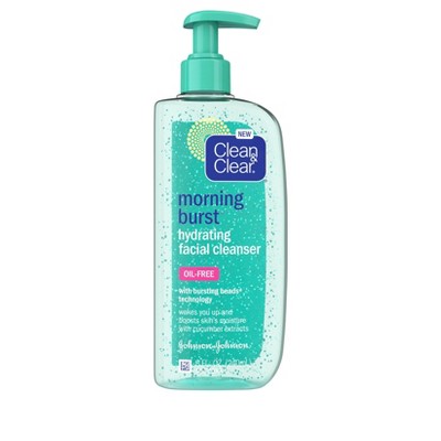 Clean & Clear Morning Burst Oil-Free Hydrating Face Wash - 8 fl oz