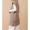 Women's Three Words Sleeveless Cardigan - Cozy Co. - 2 of 3