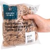 Business Source Rubber Bands Size 64 1 lb./BG 3-1/2"x1/4" Natural Crepe 15748 - 4 of 4