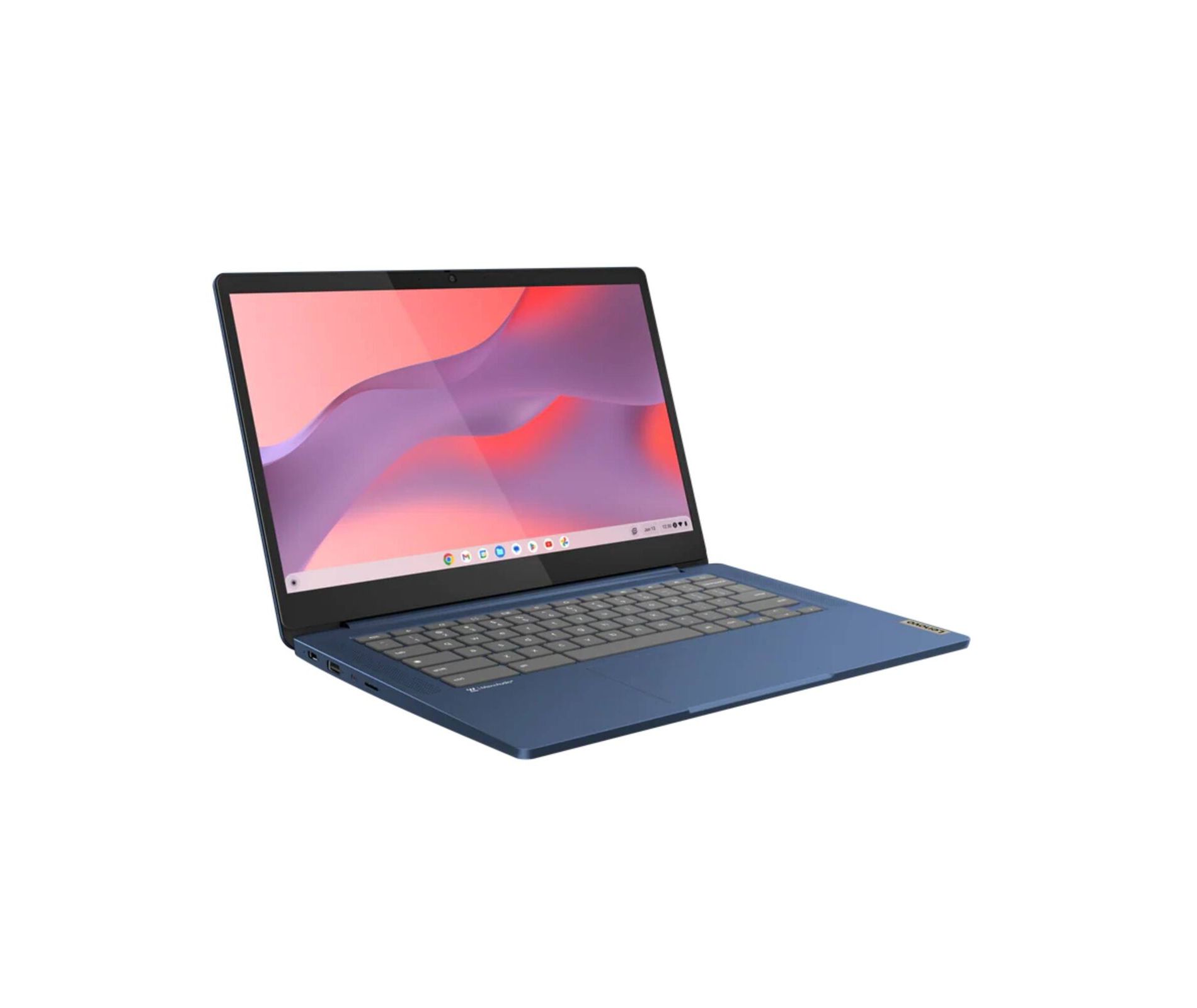 Refurbished: Lenovo IP Slim 3 14M868 14" 2023 Laptop  Kompanio 520 4GB RAM 64GB eMMC ChromeOS - Manufacturer Refurbished
