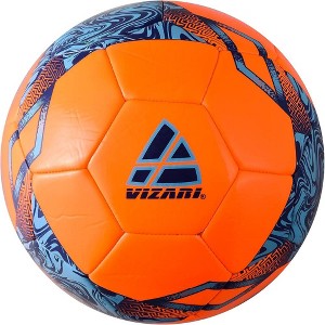 Vizari Toledo Soccer Ball for Outdoor Training and Fun Play | Two-Tone Football Soccer Ball in Sizes 3 4 and 5 for All Skill Levels and Ages | Best Soccer Ball for Kids Boys Girls Youth and Adults - 1 of 4