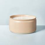 Speckled Ceramic Sandalwood & Clay Jar Candle Taupe - Hearth & Hand™ with Magnolia