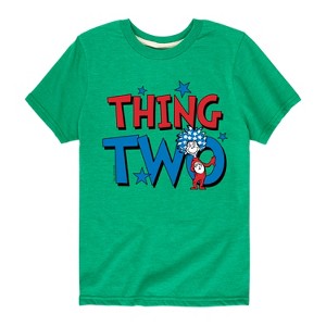 Boys' - Dr. Seuss - American Thing Two Short Sleeve Graphic T-Shirt - 1 of 4