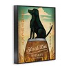 Stupell Industries Black Lab Whiskey Vintage Brewing Sign Framed Giclee Art - 2 of 4