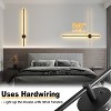 POWLIG LED Dimmable Aluminum Wall Sconce with 350 Degree Rotation (Set of 2) - 4 of 4