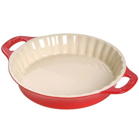 Staub Ceramic 9 Inch Pie Dish Cherry Target