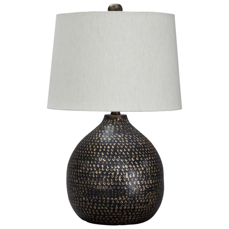 Maire Metal Table Lamp Black/Gold - Signature Design by Ashley, 1 of 5