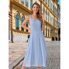 INSPIRE CHIC Women's Linen Summer Sleeveless Casual Loose Flowy Maxi Tank Beach Sundress - 4 of 4