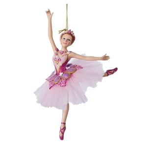 Kurt Adler Resin Ornament for Christmas Tree, Sugar Plum Ballerina - 1 of 3