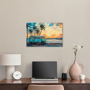 Art Remedy Old School Spring Break Colorful Coastal Wall Art Unframed - 1 of 4