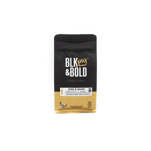BLK & Bold Rise & GRND Blend, Medium Roast Ground Coffee - 12oz - image 1 of 4