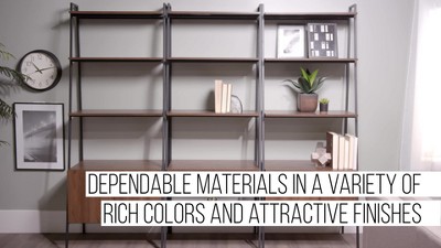 Grey Wash 3-Drawer Framed Nightstand Set, 2-Pack