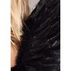 HalloweenCostumes.com  Women Women's Fallen Dark Angel Wings, Black - 3 of 4