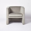 Vernon Upholstered Barrel Accent Chair - Threshold™ designed with Studio McGee - image 3 of 4