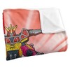 Kids' Power Rangers Dino Ranger Silky Touch Blanket White 36X58 - 3 of 4