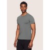 RBX Active Men's Ultra Soft V-Neck Undershirts 2-Pack, Moisture Wicking Short Sleeve T-Shirts with Four-Way Stretch - 3 of 3