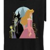 Women's - Disney Princess - Malifecent And Sleeping Beauty Short Sleeve Graphic T-Shirt - 2 of 4