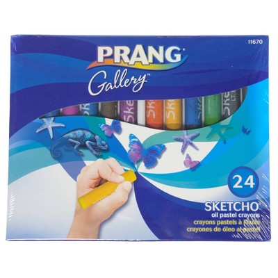 Sketcho Oil Pastel Crayons 24ct - Prang