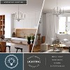 VAXCEL Harris 9 Light Candelabra Satin Nickel Candle Chandelier - 3 of 4