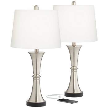 Clove Cordless Table Lamp - Champagne Silver