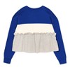 NFL New York Giants Girls' Crew Neck Fleece Sweatshirt - 3 of 3