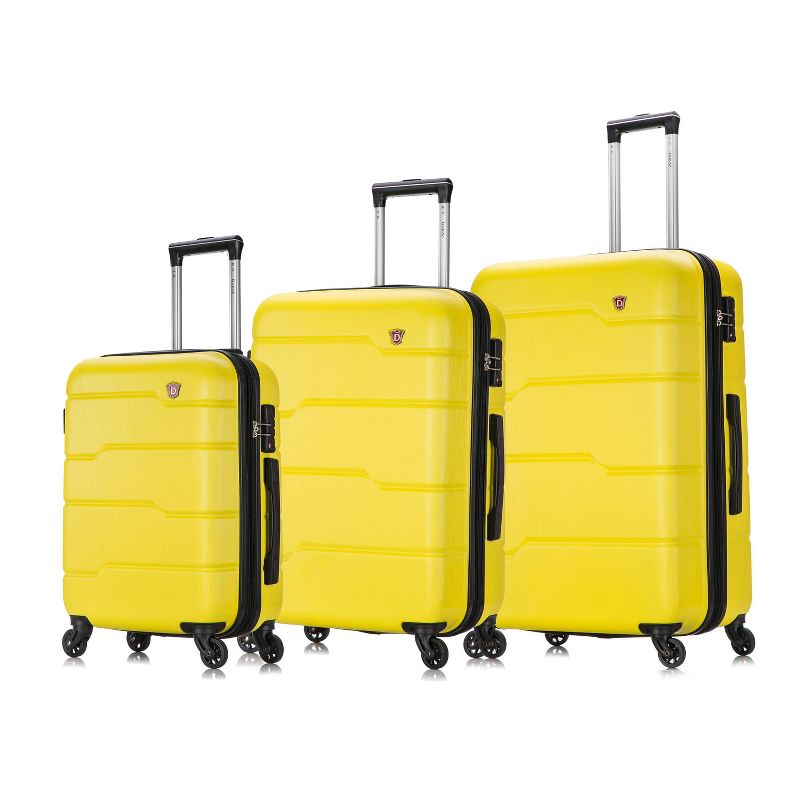 DUKAP Rodez Lightweight 3pc Hardside Luggage Set, 1 of 11