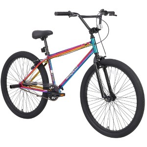 YONWAY Freestyle Kids Bike, Double Disc Brakes, 26 Inch Single Speed Children's Bicycle for Boys Girls Age 12+ Years - 1 of 4