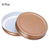 Unique Bargains Regular Leak-Proof Home Storage Mason Jar Lids 8 Pcs - 3 of 4