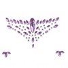 Unique Bargains Classic Face Rhinestone Stickers 1 Pc - 3 of 4