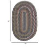 Colonial Mills Wayland Oval Area Rug - Blue 6x8 - 3 of 3