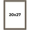 PosterPalooza | Weathered Black Picture Frame - UV Acrylic, Foam Board Backing, Hanging Hardware - 2 of 4