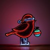 Holiday Cardinal Bird Ekkolight 15.75"H - 3 of 3