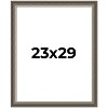 PosterPalooza | Weathered Black Picture Frame - UV Acrylic, Foam Board Backing, Hanging Hardware - 2 of 4